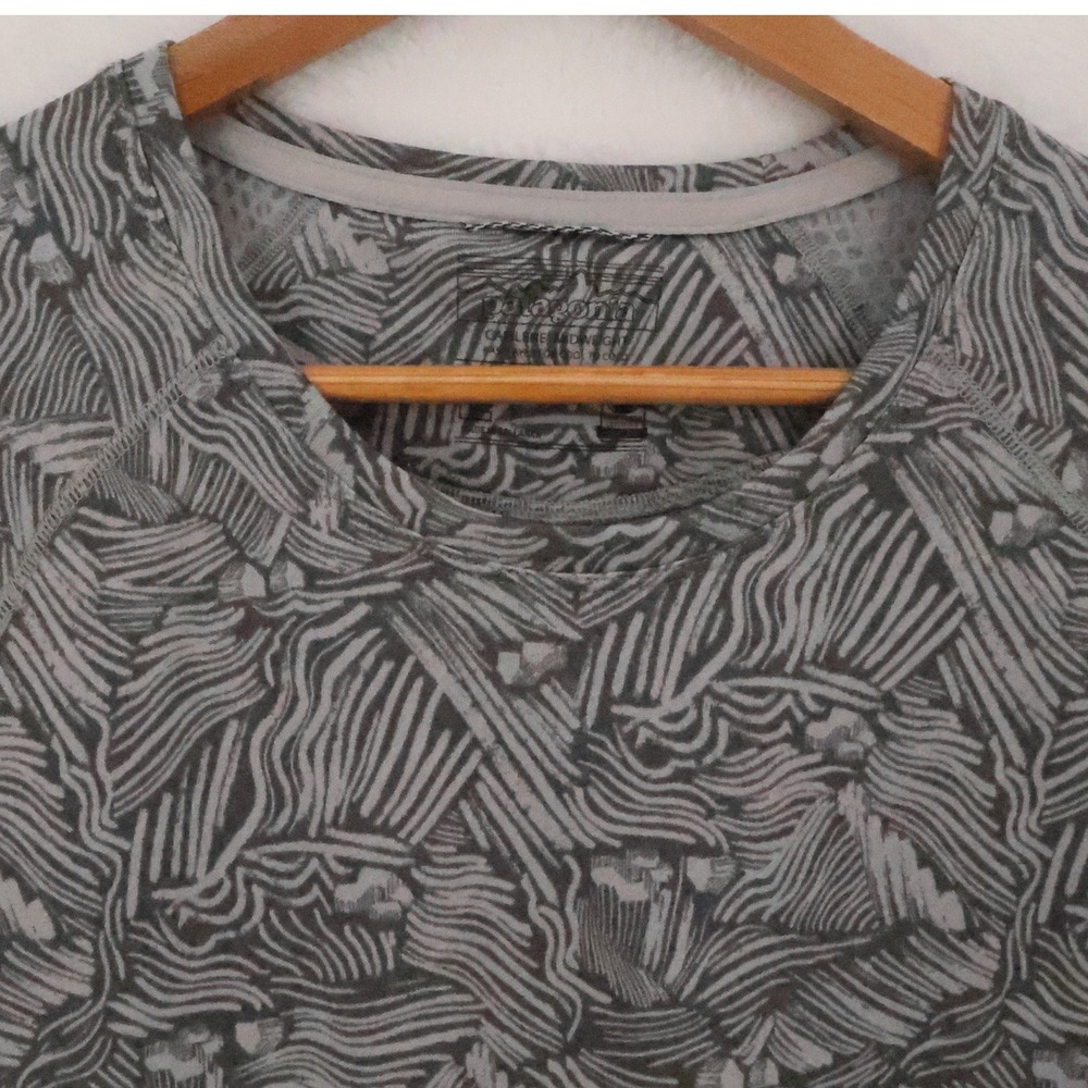 Patagonia Capilene Midweight Baselayer Top Womens Size L Gray - Picture 3 of 9